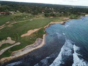 Casa De Campo (Teeth Of The Dog) Aerial 6th Side Waves